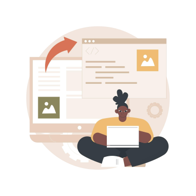 microsite-development-abstract-concept-illustration